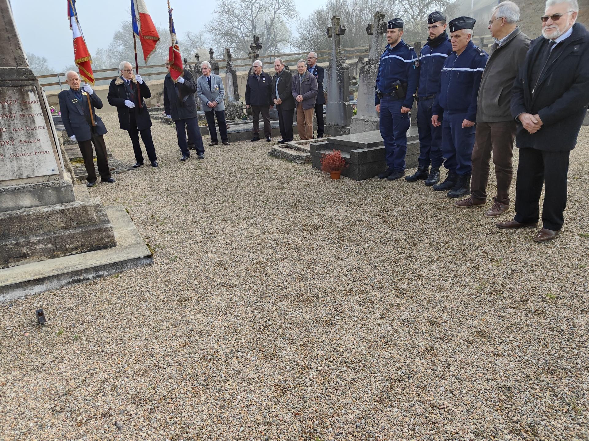 Commémoration du cessez-le-feu ayant mis fin à la guerre d'Algérie le 19 mars 1962