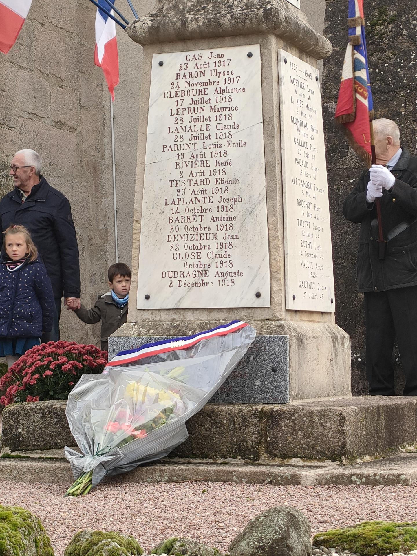 Cérémonie du 11 novembre 2022