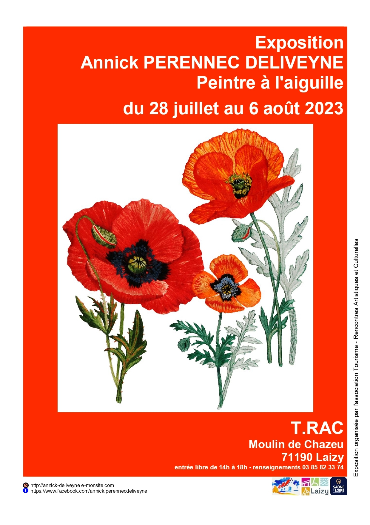 Association TRAC Moulin de Chazeu à LAIZY - prochaine manifestation