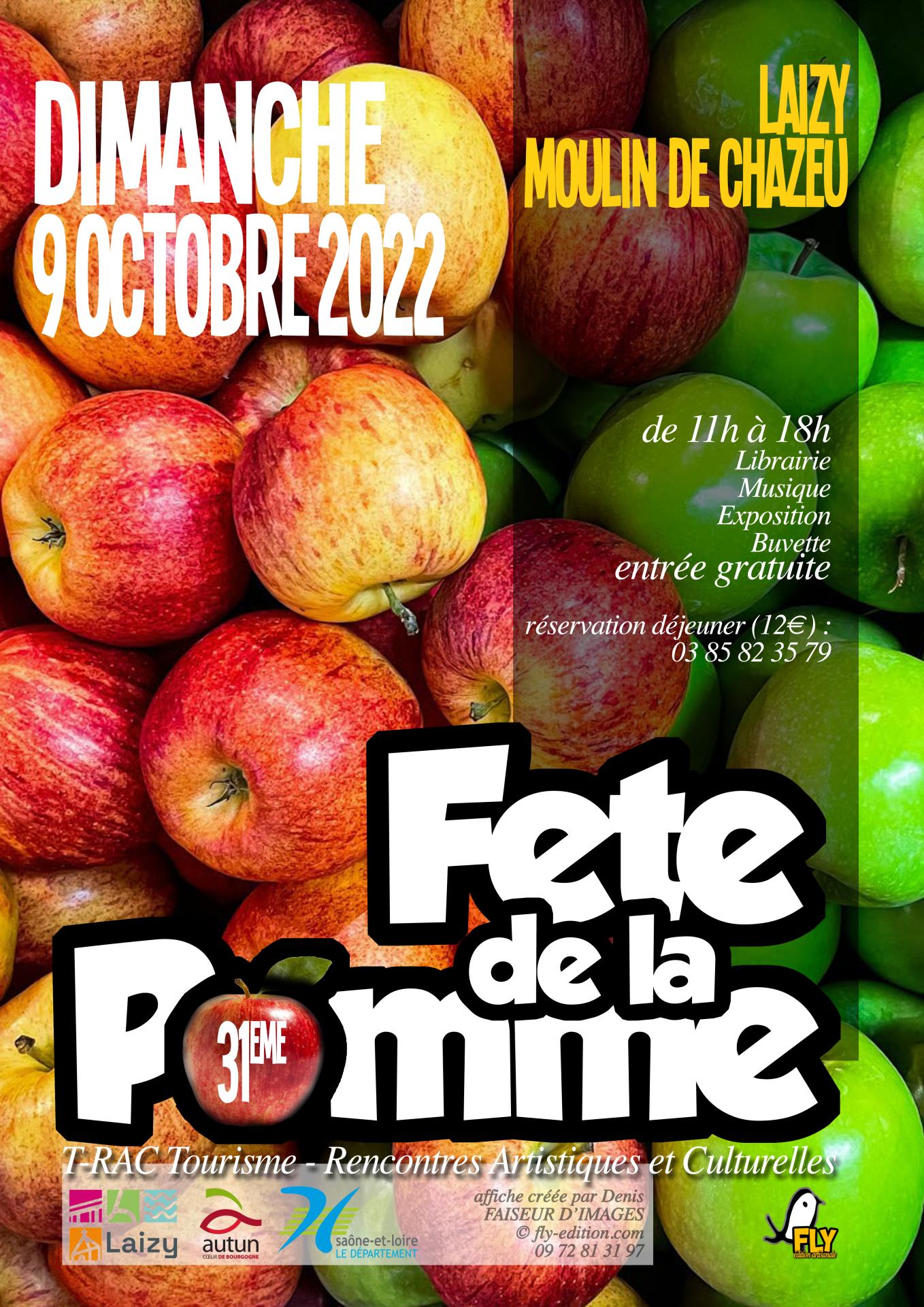 TRAC LAIZY - LA FETE DE LA POMME ARRIVE... LE 9 OCTOBRE