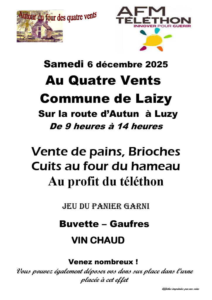 Du pain pour le Téléthon