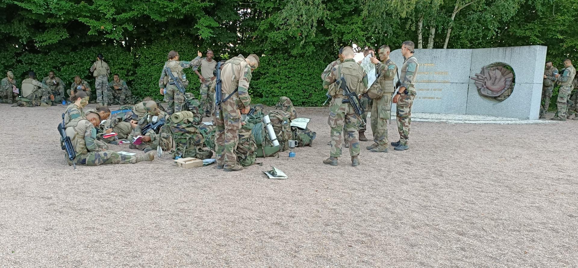 Manoeuvre militaire du 25 juillet 2022