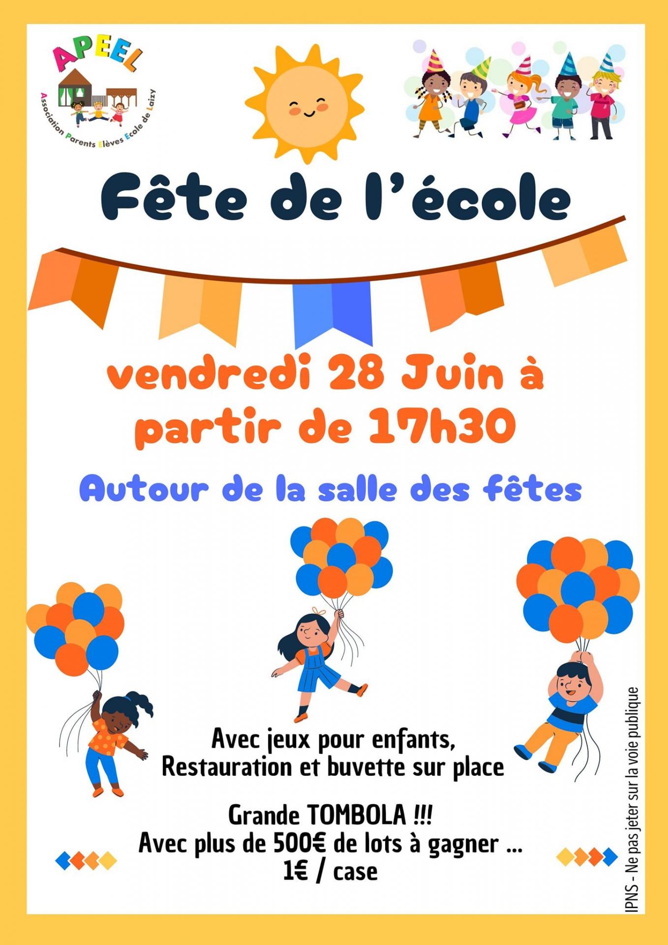 fête de l'école