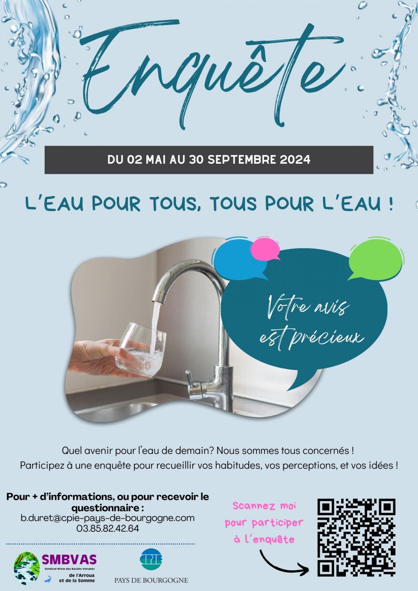 GESTION EAU - ENQUÊTE CITOYENNE