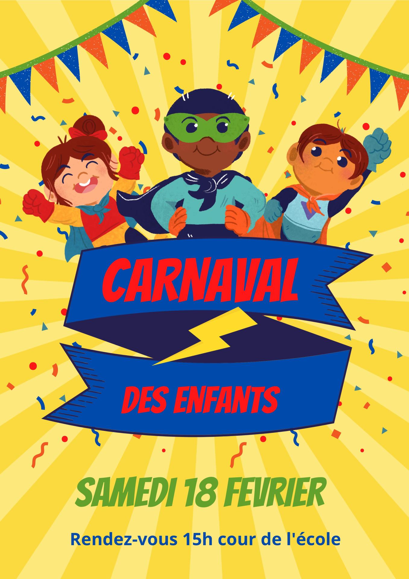 Carnaval organisé par l'Association des Parents d’Élèves de l’École de Laizy