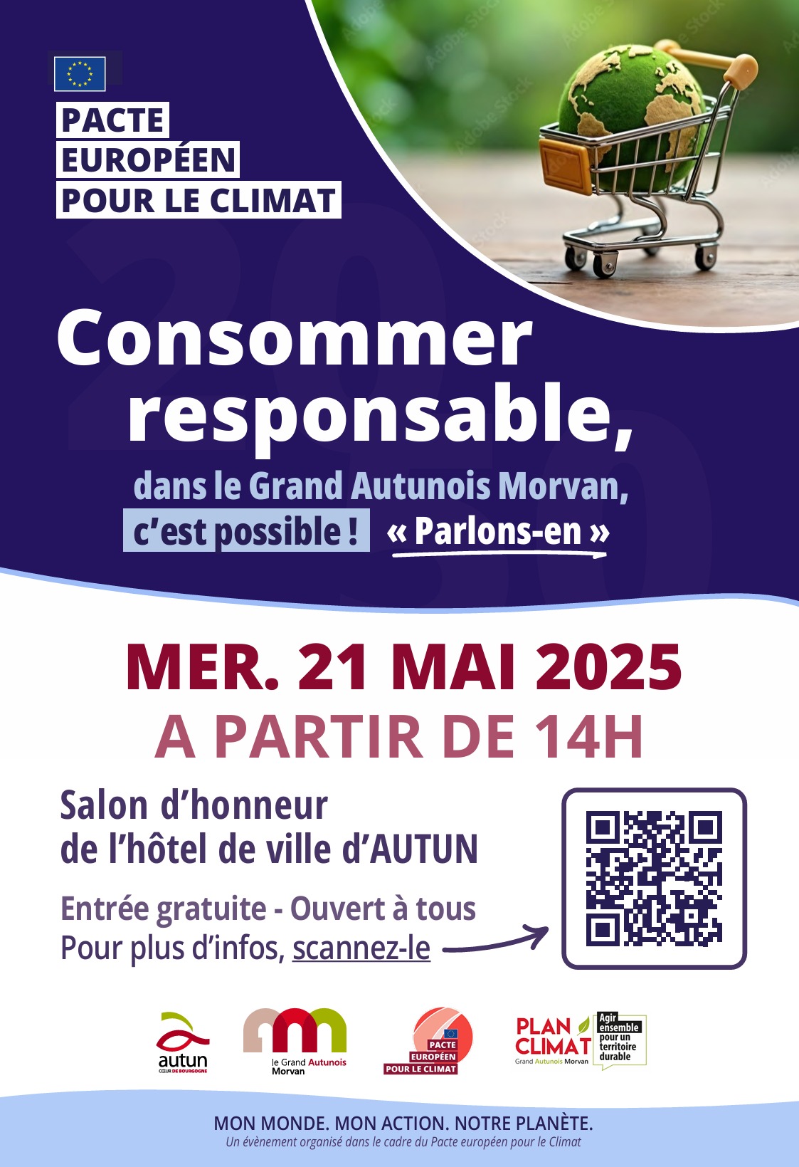 Pacte européen pour le Climat - Manifestation tout public le 21 mai 2025