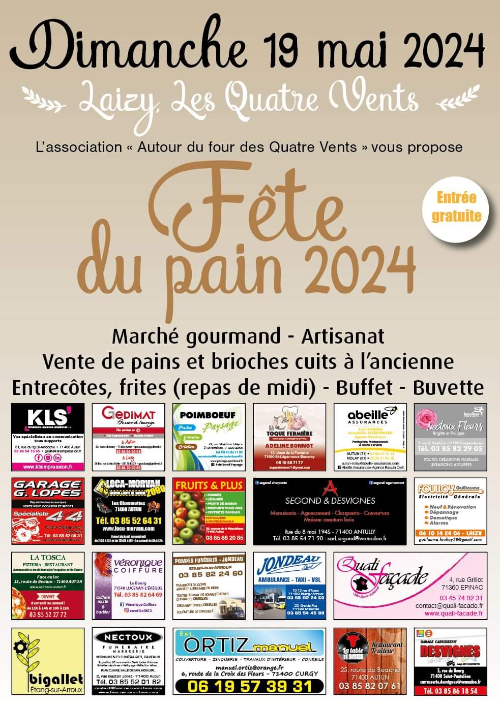 Fête du pain 2024